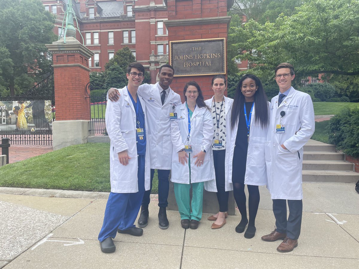 IfeShoyombo's tweet photo. Can’t believe it’s been six months already. Having a phenomenal time with these rockstars 😊 @hopkinssurgery https://t.co/RBTCmfvPTA