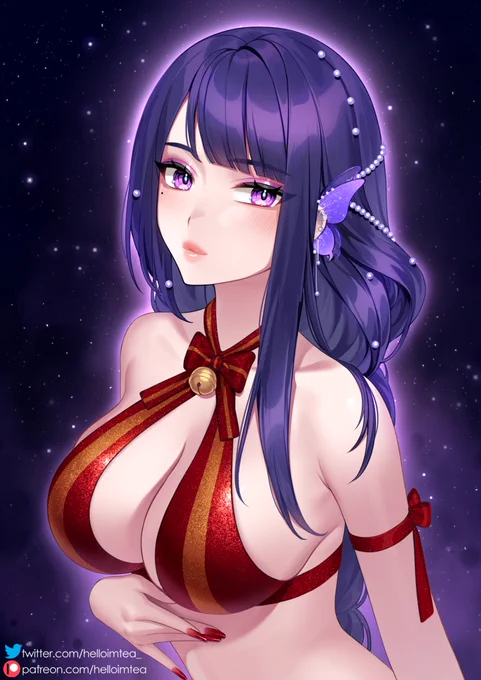 Christmas gift for you from me #GenshinImpact #原神 #RaidenEi 