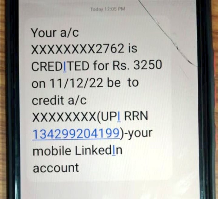 GuruRag21973550's tweet photo. #MondayMessage
#IndiaPublic
#KarnatakaPublic
#3MasterMindFraudyouths
#From #Pavagada
#Target #Redymade
#Garmentshop
Youths come as customers & say that
they will buy clothes and make
#onlinepayment then they ask us to get
some cash and cheat by sending fake
money deposit #message https://t.co/aRULbPCjte