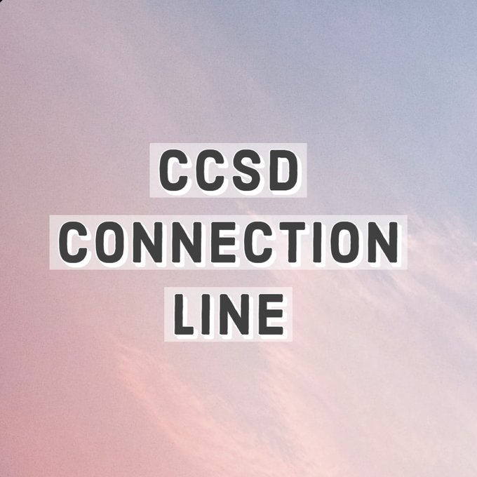 In an effort to provide additional support to students, CCSD's Connection Line is available from 8 a.m. - 4 p.m. on weekends. Additionally, the Connection Line will be available daily over the Winter Break, Dec. 17, 2022 - Jan. 2, 2023, from 8 a.m. to 4 p.m.