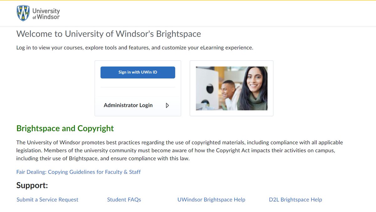 CTL Windsor (@ctlwindsor) on Twitter photo D2L's Brightspace is UWindsor's new learning management system. All courses will be using it in January 2023 for the Winter semester. Bookmark brightspace.uwindsor.ca for this cloud-based platform. Log in using your UWin ID email (UWinID@uwindsor.ca) & account password. D2L's Brightspace is UWindsor's new learning management system. All courses will be using it in January 2023 for the Winter semester. Bookmark brightspace.uwindsor.ca for this cloud-based platform. Log in using your UWin ID email (UWinID@uwindsor.ca) & account password.