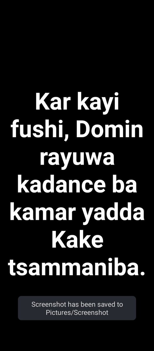 RuwaShehu's tweet photo. Kai kaji tsuron duniya https://t.co/WMlX0EFoe1