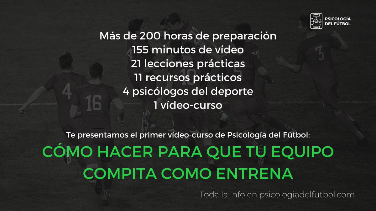 Psicología del Fútbol tweet media