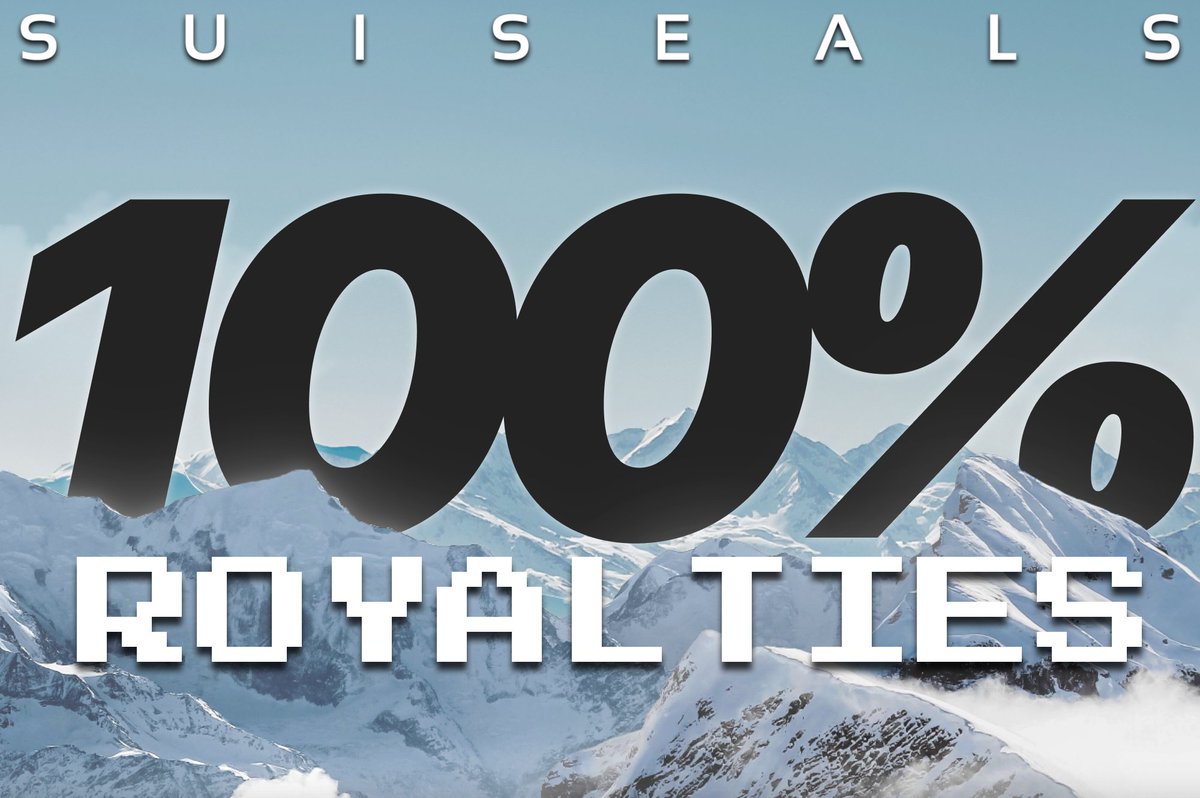 SuiSeals_'s tweet photo. First 100% Royalties project on #Sui 🧊.

You're early.

First 333 to interact will be considered for ICElist📃
#Suinami #SuiNFTs https://t.co/ygRSQ6g2Y0