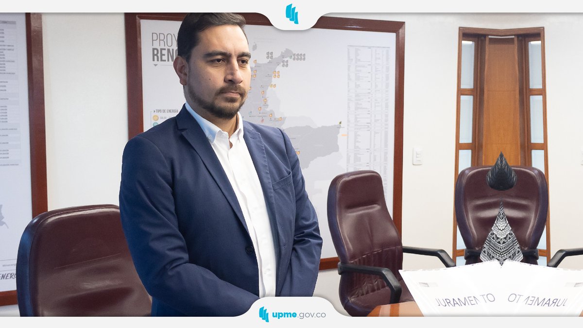 UPMEOficial's tweet photo. #Comunicado: Carlos Adrián Correa Florez, nombrado director general de la UPME 👉  https://t.co/4VGcpE4AhF https://t.co/aDPmXGCmeX