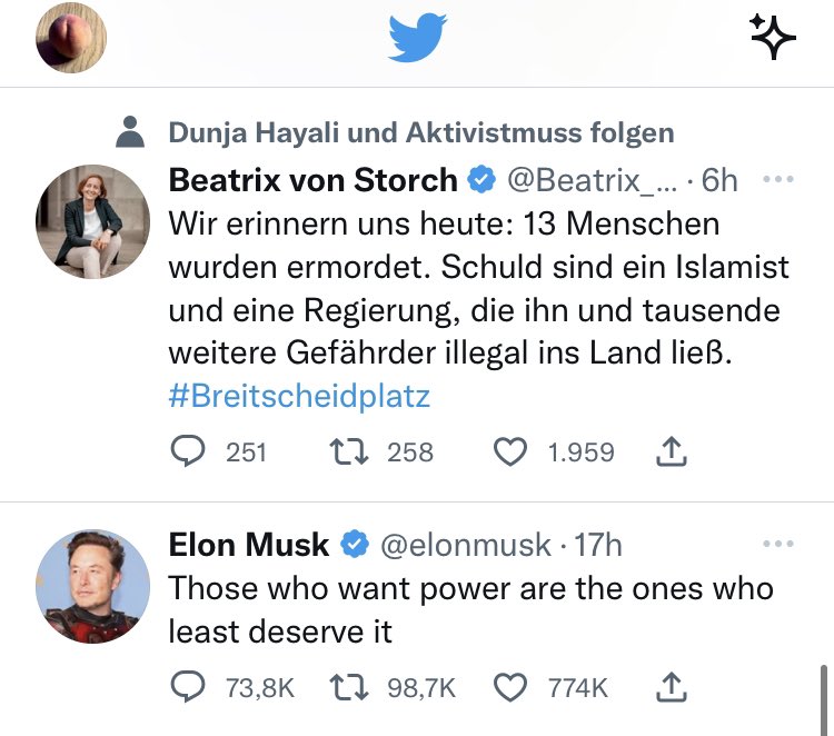 Zu gut.