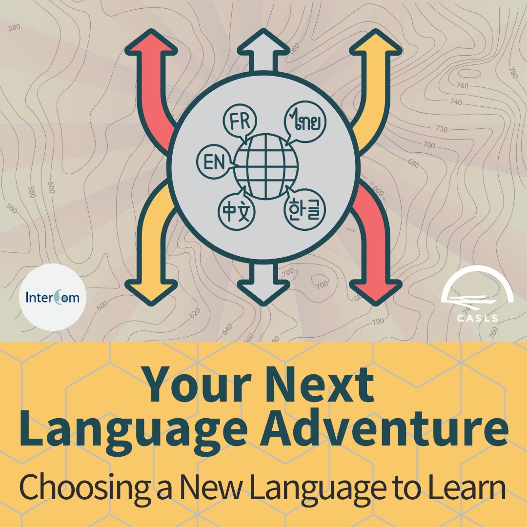 CASLS_NFLRC's tweet photo. This week our series on multilingualism comes to a close with an activity helping learners brainstorm which language to learn.
https://t.co/pXY6n2aGIi
#languagelearning #langchat #languageteaching #lifelonglearning #interpretivemode #presentationalmode #interpersonalmode https://t.co/v1FtwhGCUm