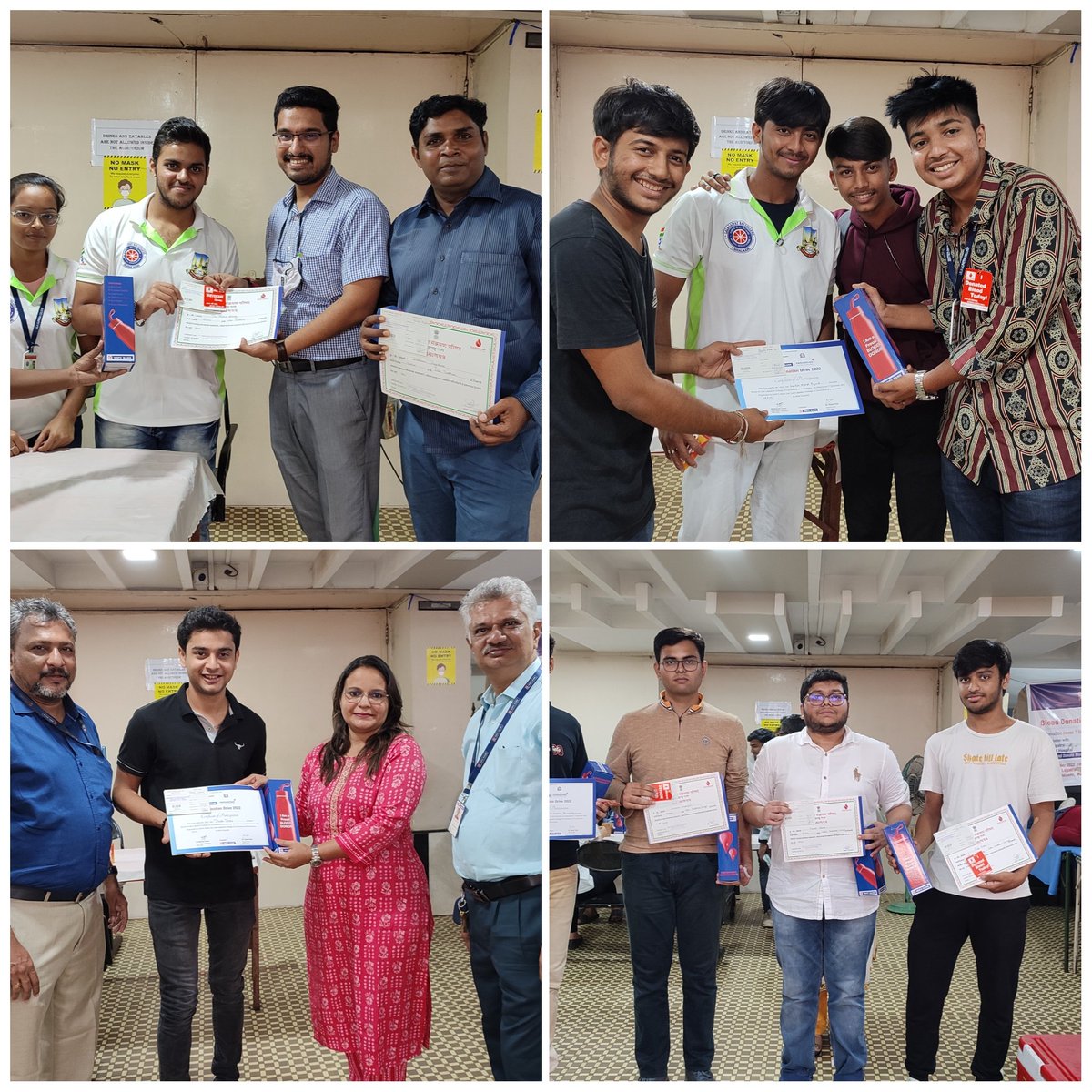 nss_llrc's tweet photo. Our NSS UNIT organised Blood Donation Drive in collaboration with HDFC BANK &amp; KEM Hospital, Blood bank at Lala Lajpatrai College on 7th December 2022. Our 15 Volunteers participated in this drive, and many Volunteers donate blood and Collected 112 Blood units @ConnectingNss https://t.co/YNbmXfm524