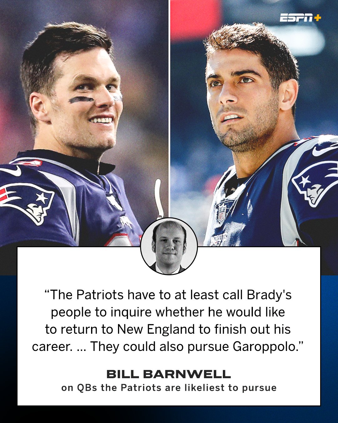 NFL on ESPN on X: 'Should the Patriots reunite with Tom Brady or