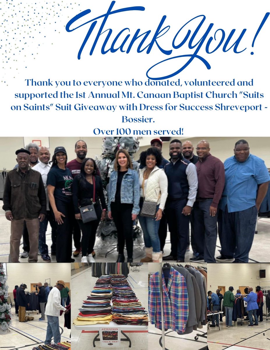 PaulPratt15's tweet photo. Thank you Shreveport-Bossier for helping the men in our community. God Blessing! https://t.co/E7MPofABqf