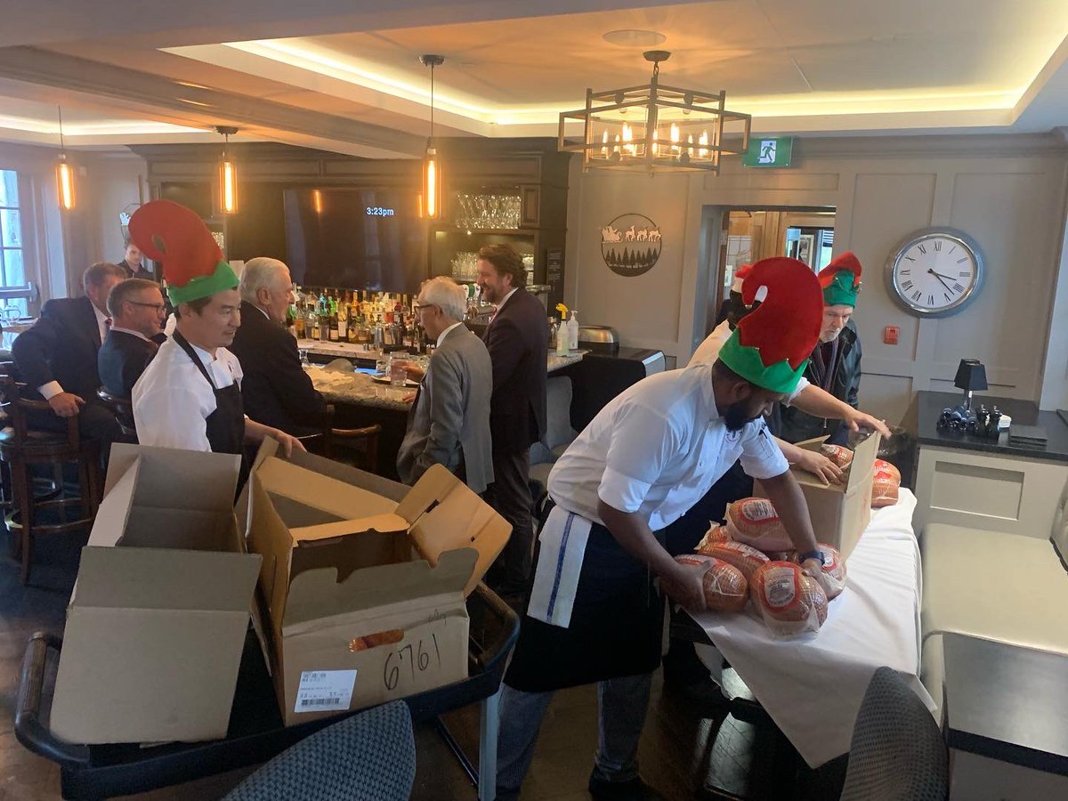 Christmas hams and turkeys