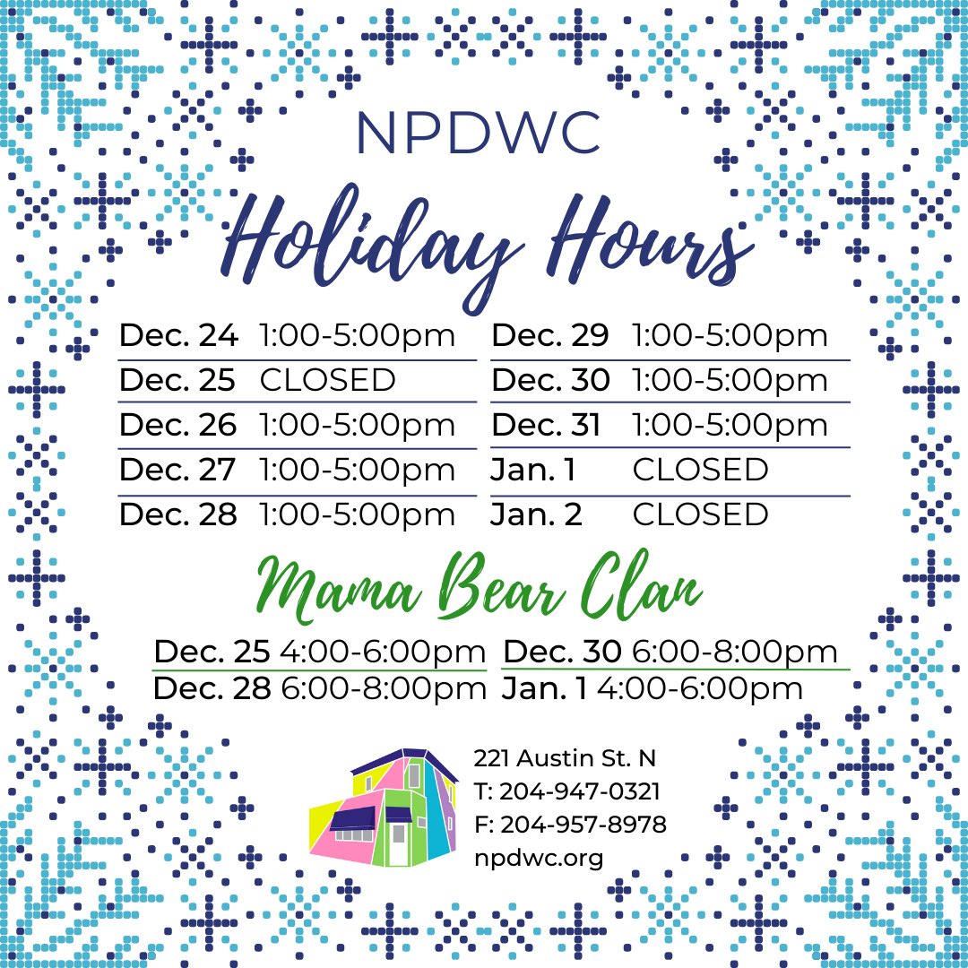 North Point Douglas Women's Centre tweet media