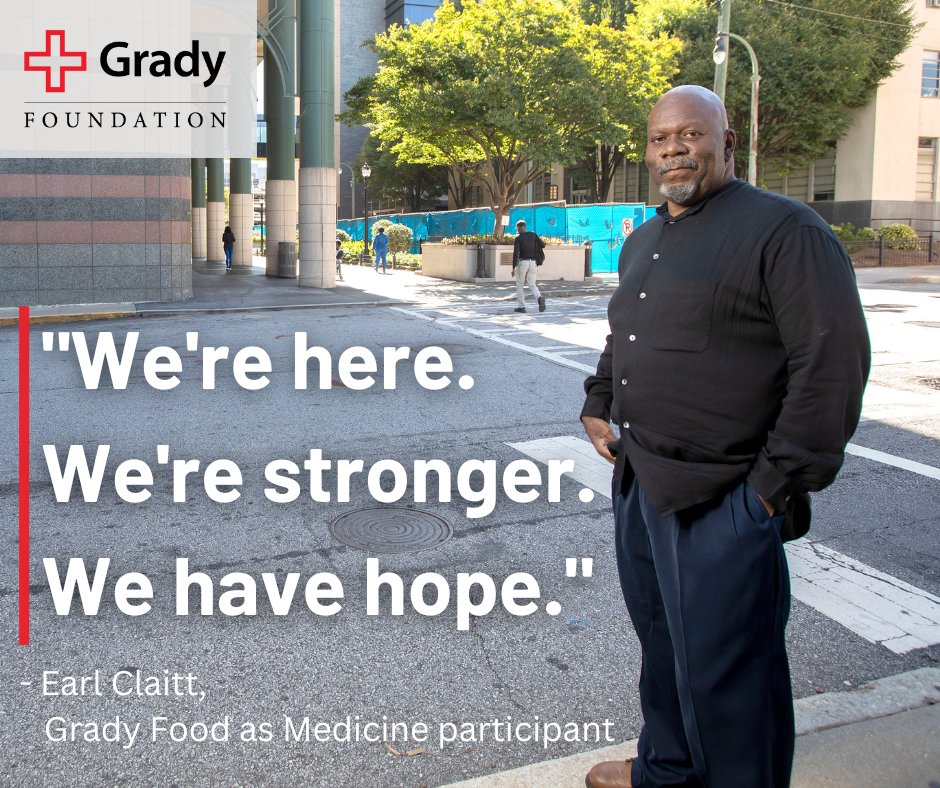 142,000 pounds of food. Free cooking classes. Lessons on shopping for nutritious foods. For Atlanta #diabetes patients, @GradyHealth's Food as Medicine program is helping them live healthier lives. See more about our work in the 2022 Impact Report. give.gradyhealthfoundation.org/site/Donation2…