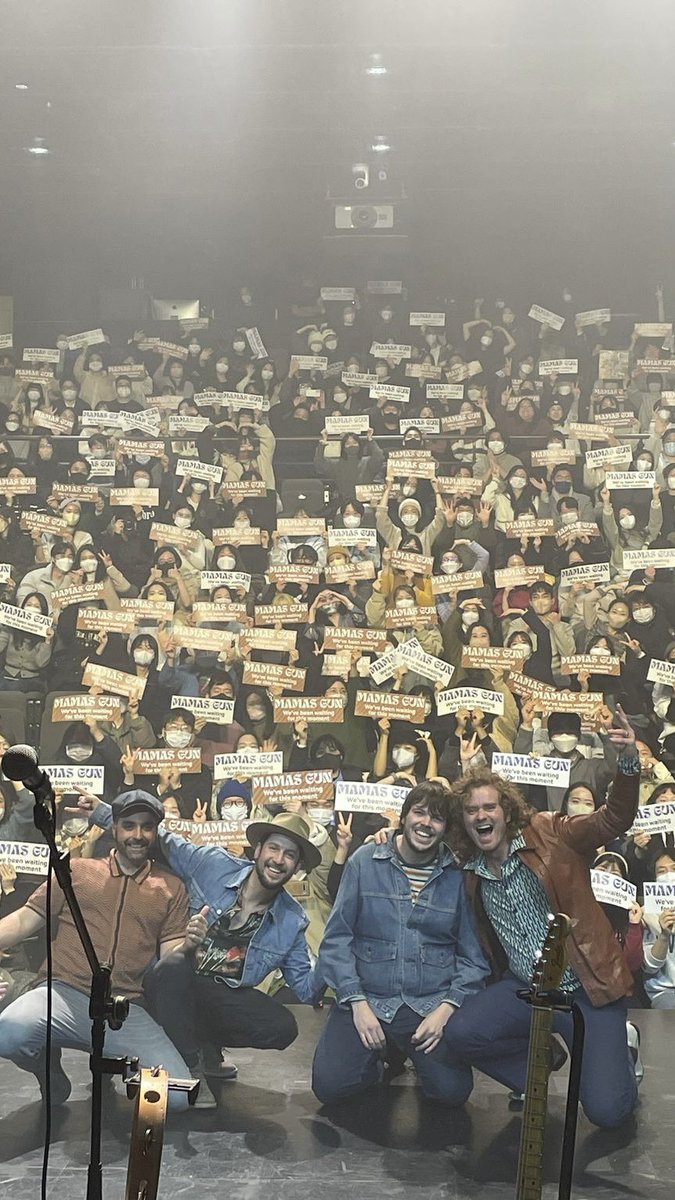 Seoul WE LOVE YOU! Thank you for such a warm and intimate welcome back 🫶 Until next time ❤️
Chris, Andy, Dave, Terry &amp; Cameron