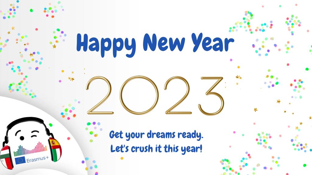 epluswebradio's tweet photo. Happy new year from #epluswebradio team! 
#ErasmusPlus https://t.co/ab8wUysRbT