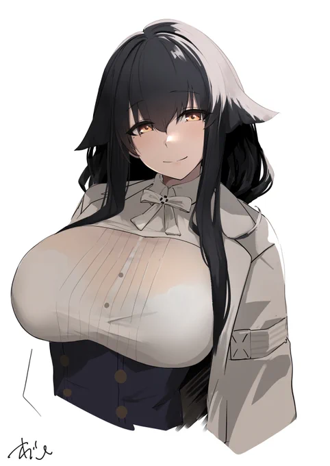 吾妻最近色塗りしてなかったから塗り方忘れてる……#アズレン 