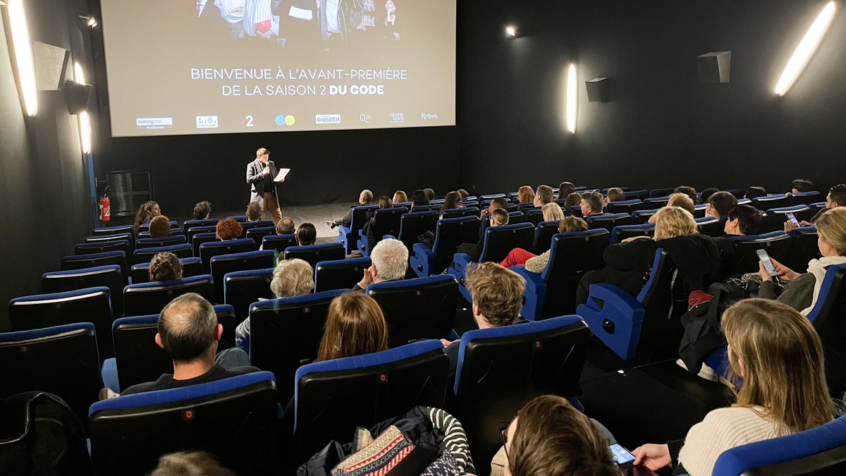 VilledeReims's tweet photo. Projection en avant-première ce soir à l'#Operaims en présence de l’équipe de la série, des deux premiers épisodes de la saison 2 de la série #LeCode, en partie réalisés à #Reims. Vous souhaitez les découvrir ? Rdv le 4 janvier 2023 sur @France2tv ! https://t.co/sLl3hoIkGM