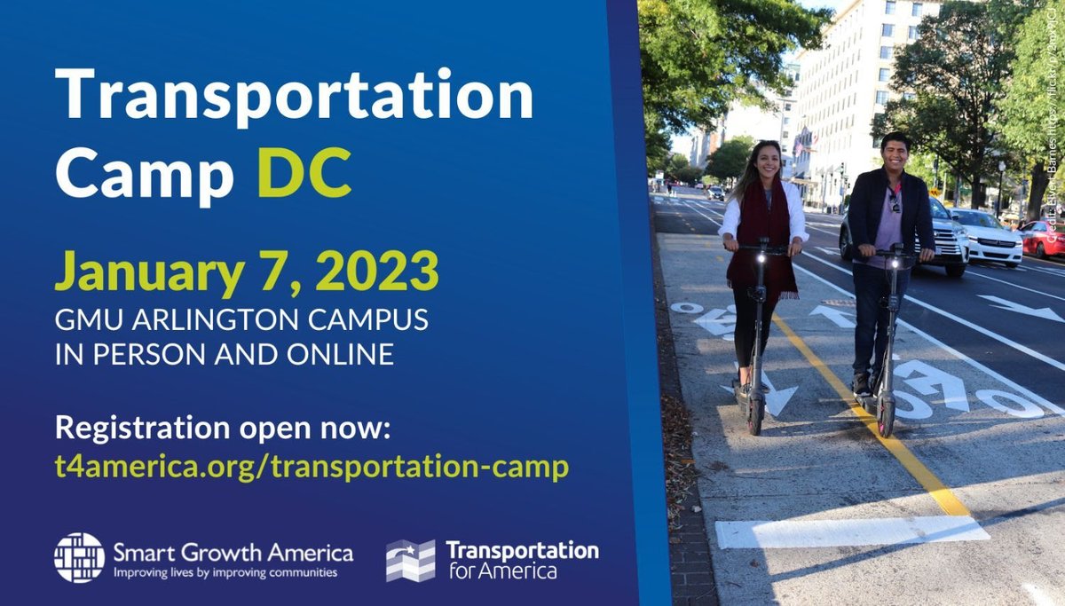 MassTransitLady's tweet photo. @jahorne @NASEMTRB If you can add @T4America's unconference @TranspoCampDC to your trip, I recommend it. @ooneepod Founder @ShabazzStuart will be In-The-Houseπ#TranspoCamp is THE incubator for sprouting transportation solutions. https://t.co/ib7k5JseuT