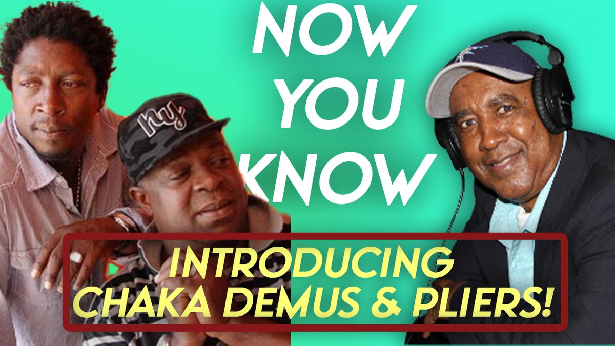 Now You Know Episode 22: Introducing Chaka Demus &amp; Pliers, now on Youtube!
youtu.be/J8thTkhfAGU