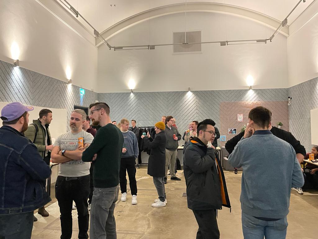 Great people here <a href="/refreshbelfast/">Refresh Belfast</a> to hear <a href="/deadlytoes/">Dr Rachel Gawley</a> share our development journey. <a href="/BelumeLiving/">Belume Living</a>