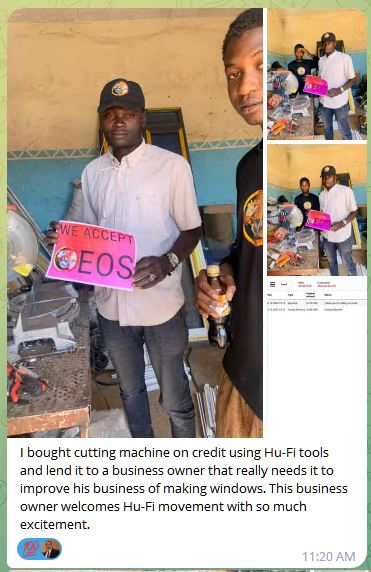 EOSPGLMLT_BP's tweet photo. WEB3.0 in action. Finding out #EOS is serving as bank to many. #HuFi tools as accounting software. People are realizing that we can create liquidity through P2P transactions.  These transactions are loans visible to all. 21st century "Layaway" on a blockchain. #MyvoteEOS https://t.co/PVaZhaFEWH