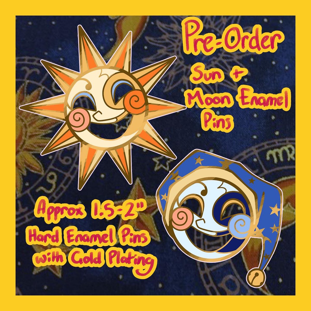 circleheadd's tweet photo. I’m closing up until the new year tomorrow so now is your last chance to grab some of my things!!! #fnaf #sundrop #moondrop #cuphead #kingdice #saltbaker #cupheaddlc https://t.co/vCK1loNrtj
