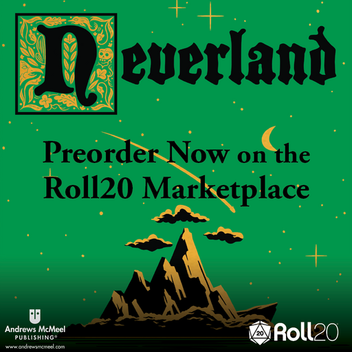 💫 Two fantastical settings by <a href="/AMUTTRPGS/">Andrews McMeel RPG</a> are available for pre-order! Perfect for a new campaign in the new year!

🌠 Explore the Isle of Mischief &amp; Menace with Neverland: hubs.li/Q01w9S_J0

✨ Adventure is just down the Yellow Brick Road with Oz: hubs.li/Q01wb19C0