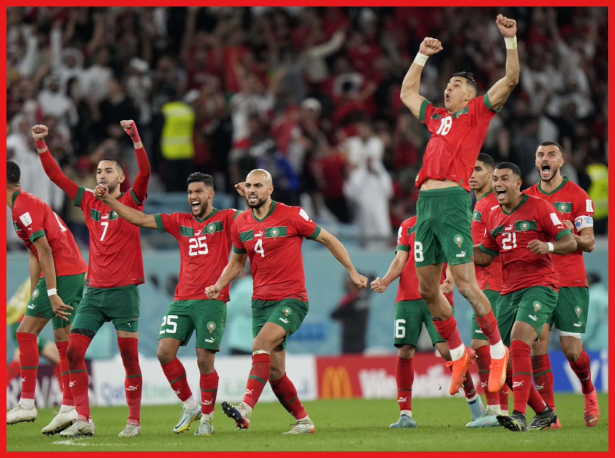 Reprezentativci 🇲🇦, "SVI" do jednog, odlučili su  donirati "SVU" svoju zaradu sa Svjetskog prvenstva siromašnoj djeci i porodicama u Maroku 🇲🇦.

 "ŠAMPIONI LJUDSKOSTI" ... 🇲🇦❤️