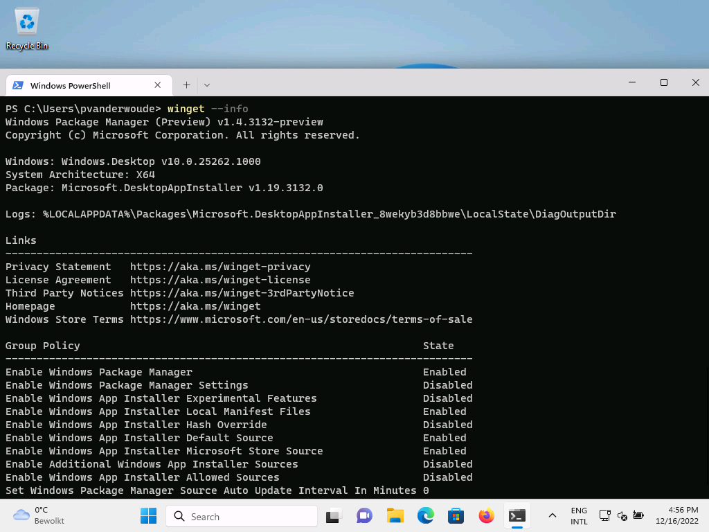 pvanderwoude's tweet photo. New blog post: Configuring Windows Package Manager
https://t.co/SdmqCOp3Qg
#MSIntune #Intune #MEM #MEMPowered #MDM #WPM #WindowsPackageManager #winget #Windows10 #Windows11 https://t.co/5HDuNIbh87