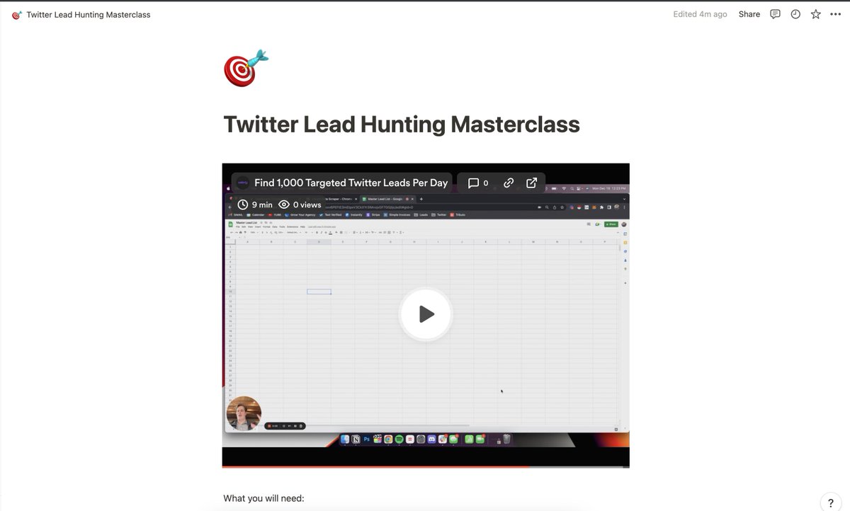 This masterclass will help scale your agency to $30,000+ MRR in 2023

Shows you exactly how to find 1,000 TARGETED leads per day on Twitter

RT + Comment "Leads" and I will DM it to you.

(Must be following. Gone in 24 hours).