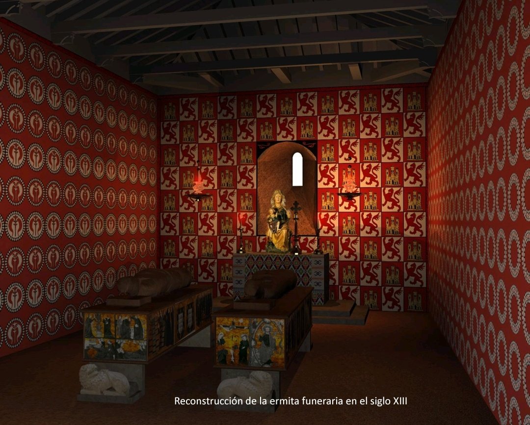 Quizás no lo sepas, pero en la provincia de Burgos hay una villa llamada Mahamud.

En ella se encuentran unas ruinas, restos de algo que fue, algo pensado como eterno e intocable. Pero no fue así.

Presente destruido y pasado reconstruido

Agarra este 🧵. No lo sueltes