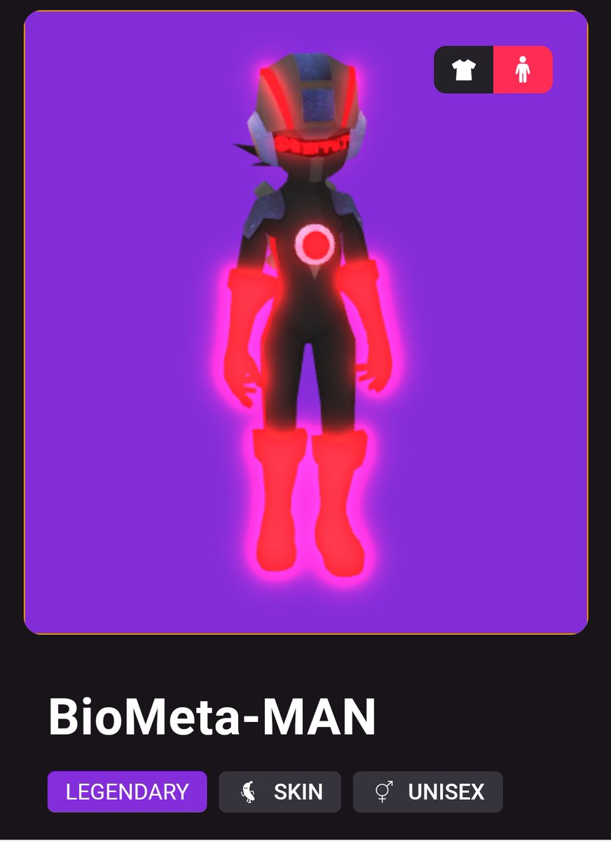 moneymakerr777's tweet photo. Biometa at 1 Mana EACH ( 16 AVAILABLE ) what are you waiting for ??? #decentraland #wearable #mana 👇 https://t.co/A67oPF6B31 https://t.co/vjOwM52WKO