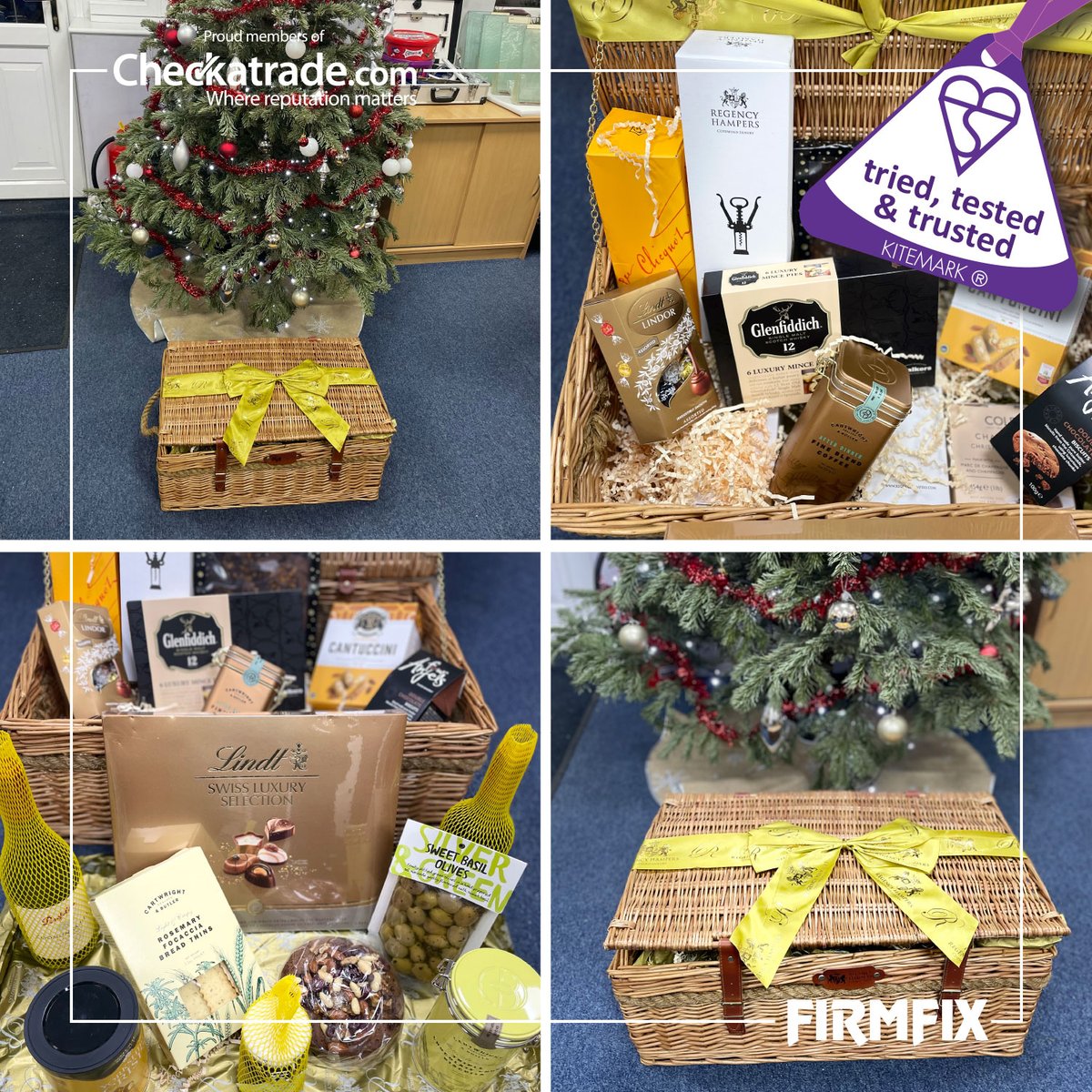 The hamper's arrived ready and waiting for our lucky winner!!! 

lace your order for windows, doors and conservatories, with us, by midday on the 21st December and your name will be put in the hat for a chance to be drawn at random as our hamper winner. 🎄🎅🏻