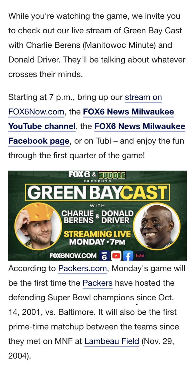 mjvan's tweet image. Rather than Buck and Aikman I’m listening to Charlie and Donald.