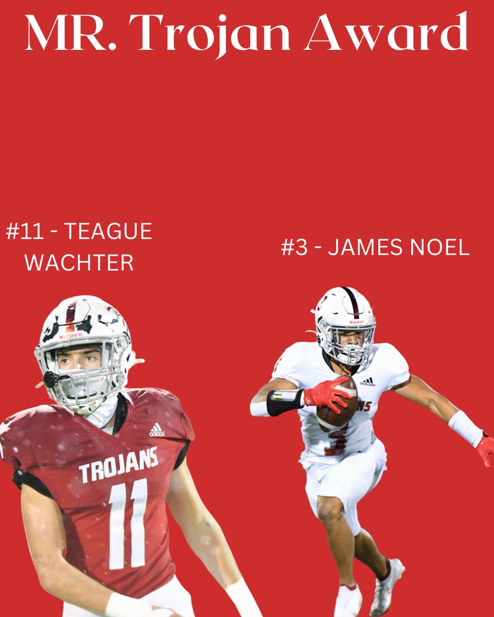 Park Hill Trojans Football (@phtrojansfb) on Twitter photo The Mr. Trojan Award is awarded to those that show what it means to be a Trojan. This years Mr.Trojan Award is won by non other than James Noel and Teague Wachter!
<a href="/CoachAndySims/">Coach Sims</a>
#Trojanmade⚔️
#MrTrojan The Mr. Trojan Award is awarded to those that show what it means to be a Trojan. This years Mr.Trojan Award is won by non other than James Noel and Teague Wachter!
<a href="/CoachAndySims/">Coach Sims</a>
#Trojanmade⚔️
#MrTrojan