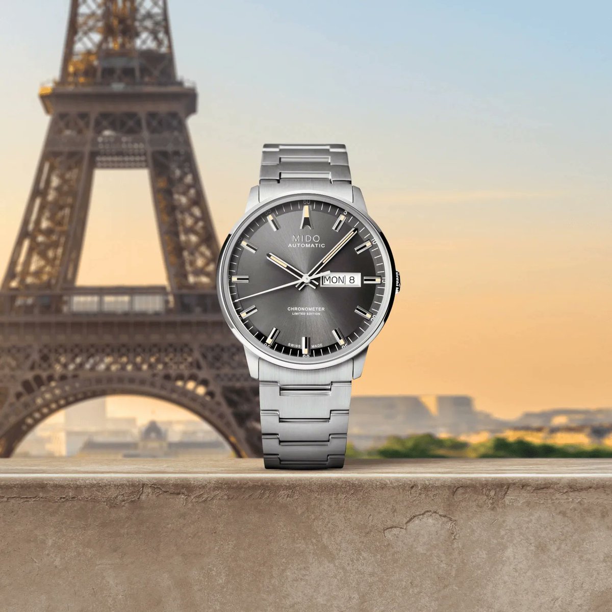 WatchTime's tweet photo. Celebrating its connection to iconic architecture, Swiss watchmaker Mido releases its latest in an ode to the Eiffel Tower via a new Commander IBA, limited to 1,889 editions
https://t.co/Rf9A4sro8B
#mido #midocommander #eiffeltower https://t.co/E9uBpjQj7l