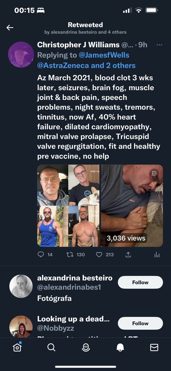 Christo19725794's tweet photo. #FarageOnGBNews 
I had Az March 2021 haven’t worked since blood clot,  seizure’s, remortgage my properties, selling business, now I heart failure, dilated cardiomyopathy, average 1-5 years to live, mitral prolapse valve, vaccine ruined me my family and relationship, I’m broken, https://t.co/522QyohG4Q