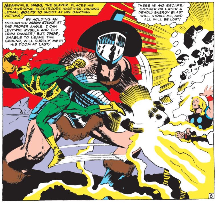 ObscureMarvel's tweet photo. Yagg first appeared in Journey Into Mystery #116 #Yagg #Thor #Marvel https://t.co/O8eQOhjYy5