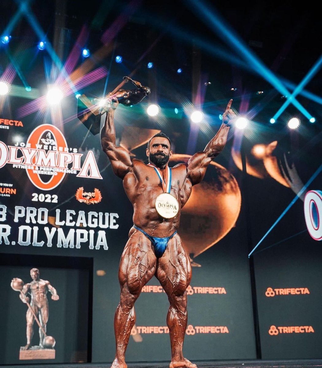FITNESSANDBODY3's tweet photo. Instead of being knocked out of the top five, Hadi Choopan brought the best physique of his entire career, rose up above the new blood, and became the 2022 Mr. Olympia champion.
Learn More At: https://t.co/2nXPtUDER0
#buildmass #buildstrong #buildmuscle #genetics #fitness https://t.co/1cbbHMpGoo