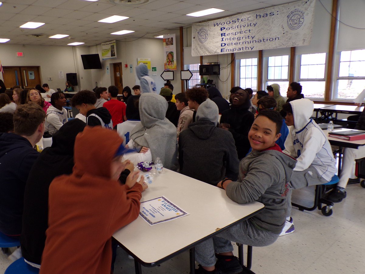 Our Wildcats had a great time at our B's or Better celebration! So proud of their hard work! #IncludeEngageInspire