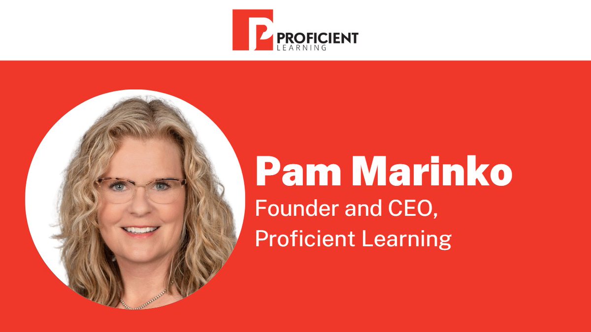 ProficientLearn's tweet photo. CEO Spotlight https://t.co/AHDuRSKV12

With a deep-rooted history of impeccable results, innovative solutions, and in-depth industry knowledge, Proficient Learning knows how to drive performance and get results. https://t.co/YyCQwBdUC9