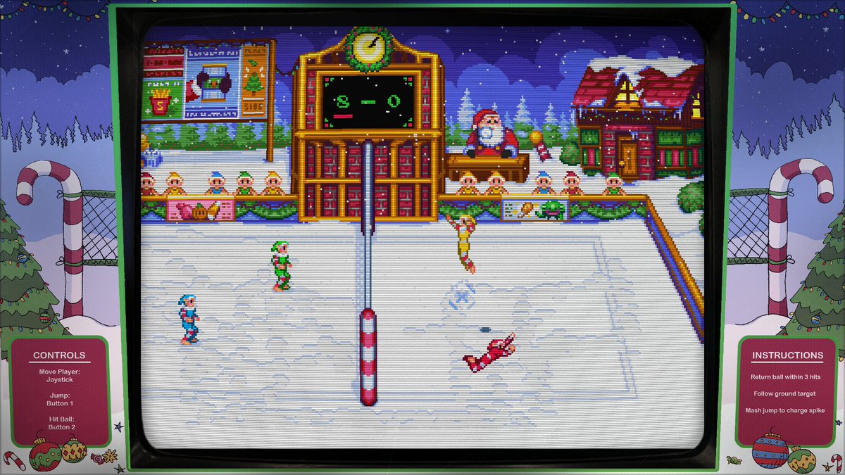 DigitalEclipse's tweet image. At last, the worlds of competitive team sports and Santa's Workshop collide in #Jollyball, the newest #DEArcade title -- and we sent it out for free to our newsletter subscribers today! 

Make sure you're on the nice list before the next batch goes out: bit.ly/de_mailinglist