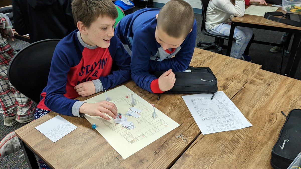 BrianBeining's tweet photo. Inventing board games!
#vbsteam https://t.co/b8kHiudXsU
