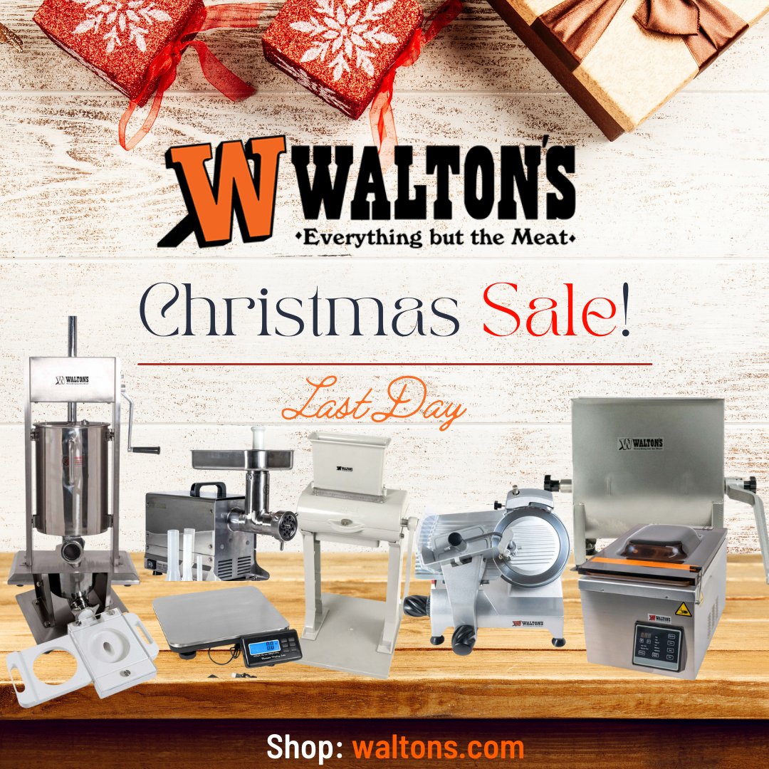 Walton's Inc on Twitter "Today is Walton’s last day of Christmas! This