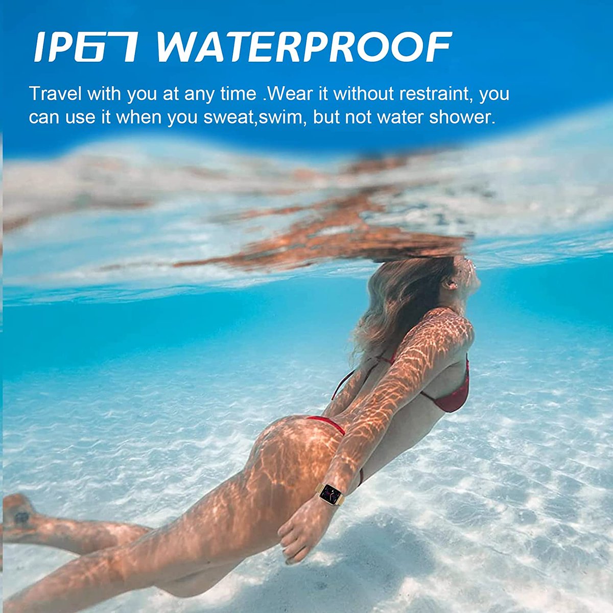 _showrom's tweet image. Cakuja Smart Watch with Text and Call for Android Phones Women Smart Watch for iPhone Compatible Fitness Tracker Waterproof with Blood Pressure Hert Rate Monitor IP67 Rose Gold amzn.to/3V8jnGH via @amazon