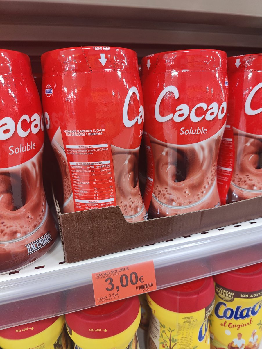 Esto es terrorismo tío.. no me toques los huevos con la inflación <a href="/Mercadona/">Mercadona</a> vuestra inflación es del 30%. Esto llevo comprándolo hace años y costaba 1,60€ hace unos años.