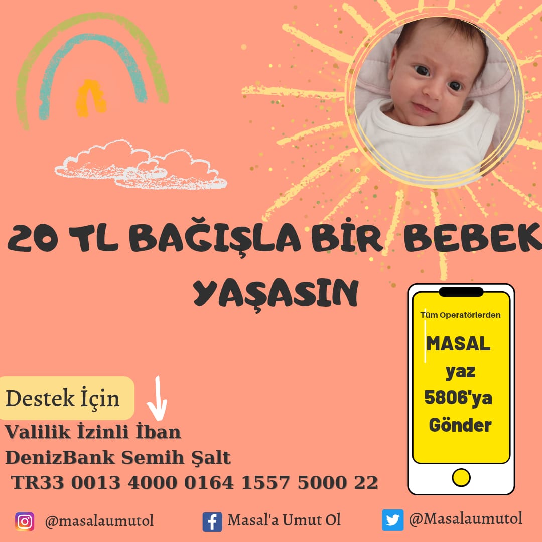 <a href="/Masalaumutol/">SMA'LI BEBEKLER YAŞASIN🧚</a> Masalın sesini duyuralım sayfasını takip ederek destek olabilirsiniz. KAMPANYAMIZ çok zor ilerliyor size ihtiyacımız var.

Sarper Özsan Nusret #Sipahi #ŞartımızNet99Öncesi #xbank