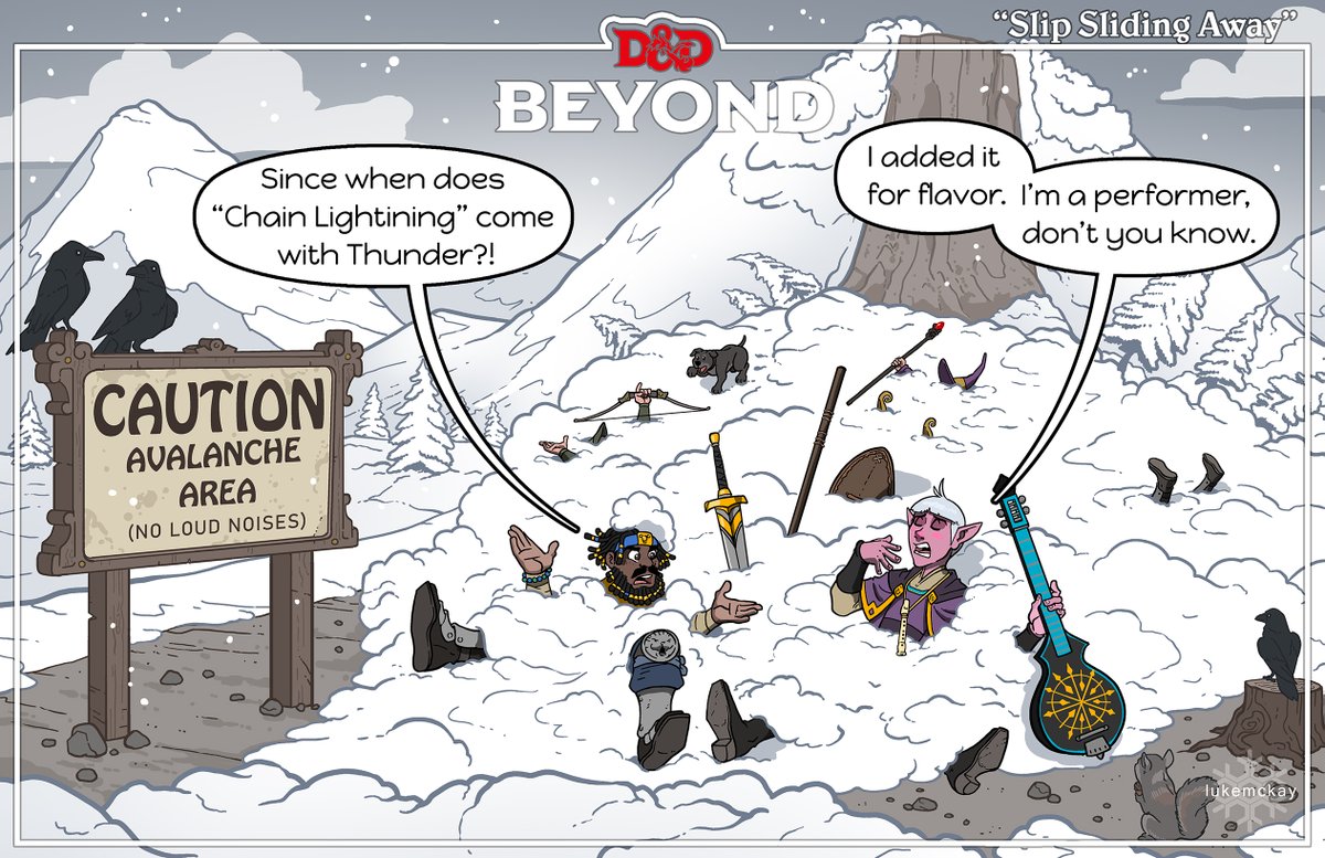 ⚡What epic #DnD moment was worth the consequences?⚡

#dndcomic by <a href="/lukemckay/">……..</a>