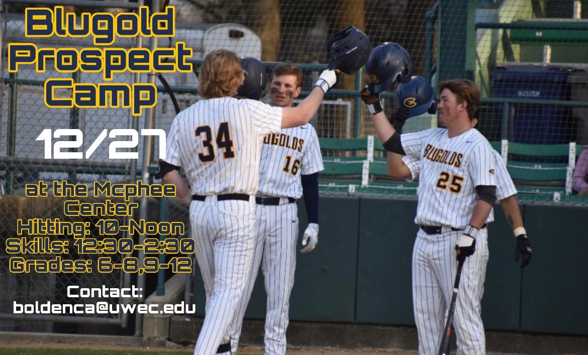 Still time to sign up for our winter prospect and skills camp! 
blugolds.com/camps/bsb
