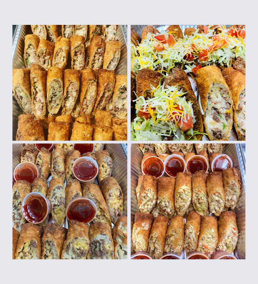 Taste of Soul Giant Egg Rolls tweet media
